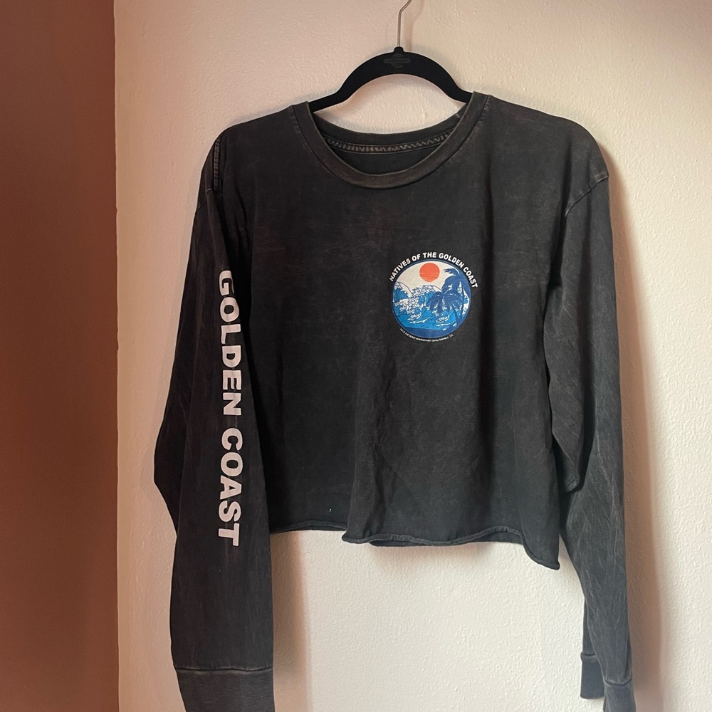 Golden Coast Cropped Long Sleeve